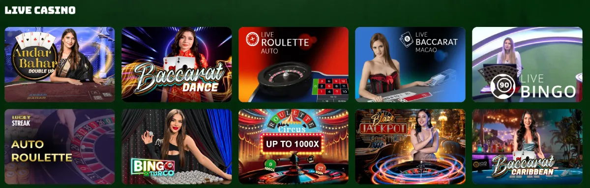 Sombrero live casino